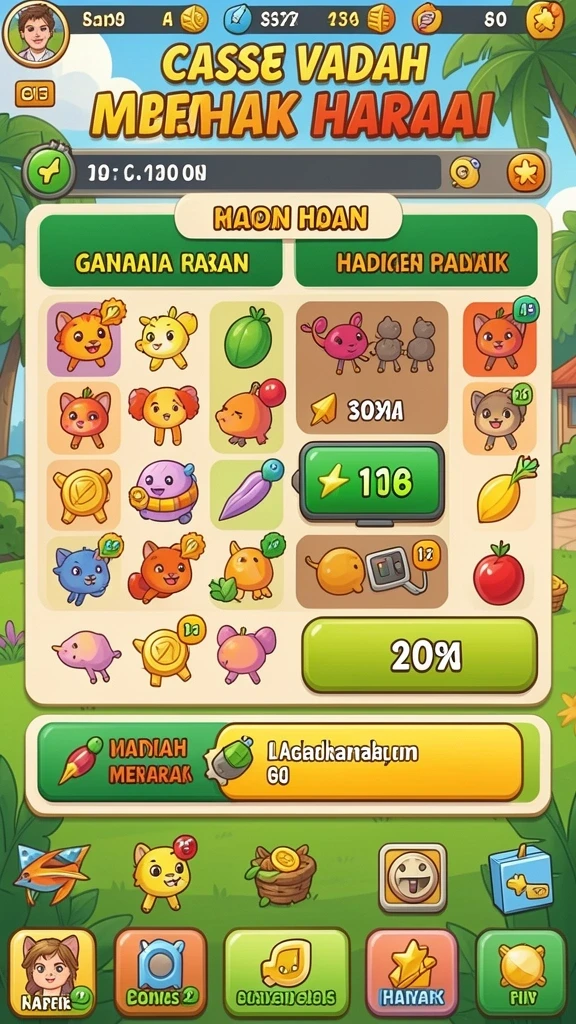 Antarmuka pengguna yang menarik dan mudah digunakan.
