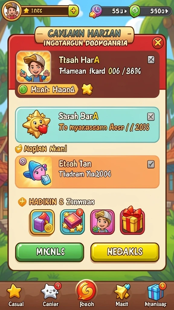 Bonus menarik yang dapat dimanfaatkan oleh semua pemain.