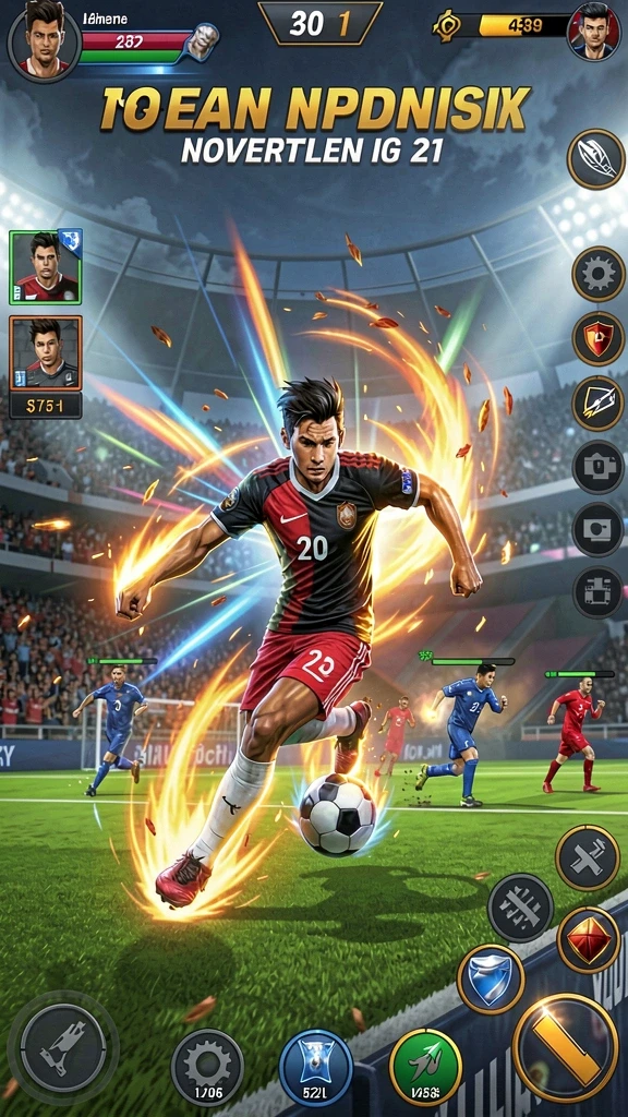 Tangkapan layar menggambarkan lingkungan indah dalam game.