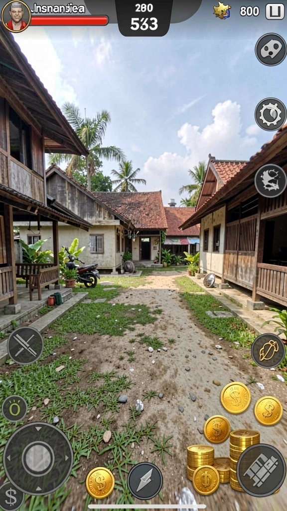 Karakter unik dengan desain yang menarik.