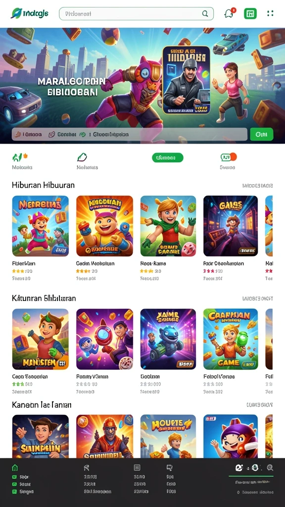 Karakter-karakter unik siap untuk dijelajahi.