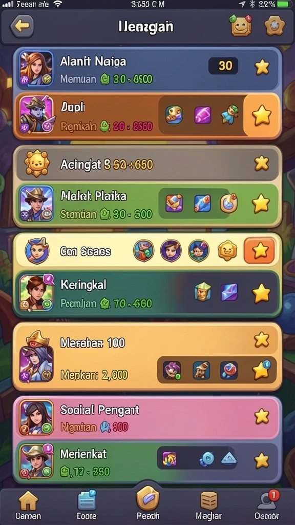Pilihan permainan slot yang beragam dan menghibur.