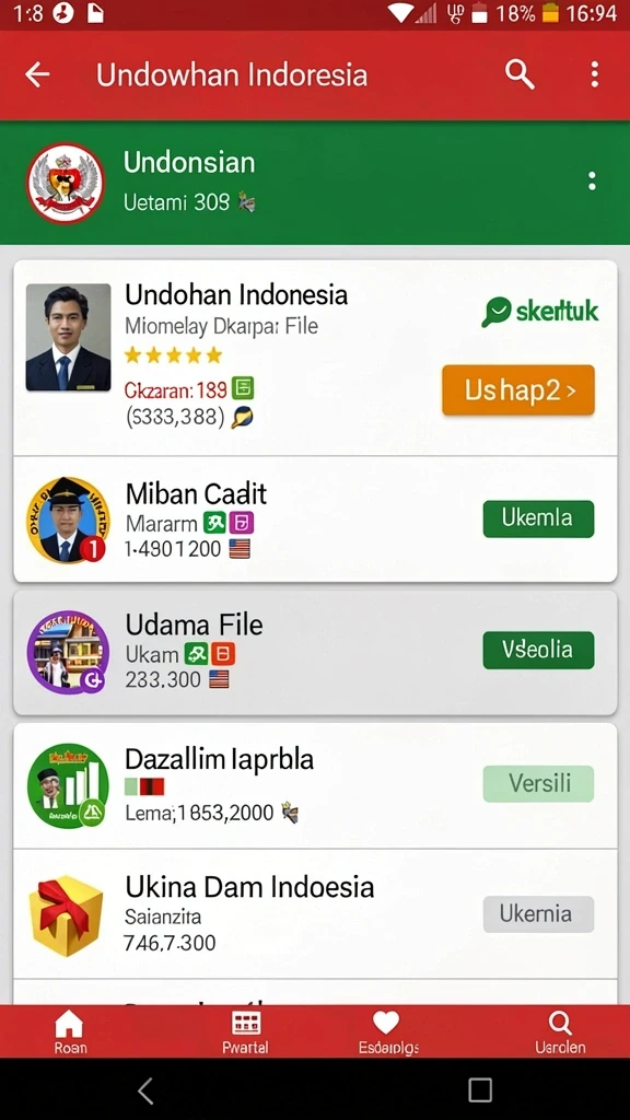 Pengguna bisa menjelajahi berbagai permainan seru di sini.