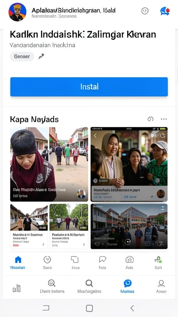 Karakter unik siap memulai petualangan baru.