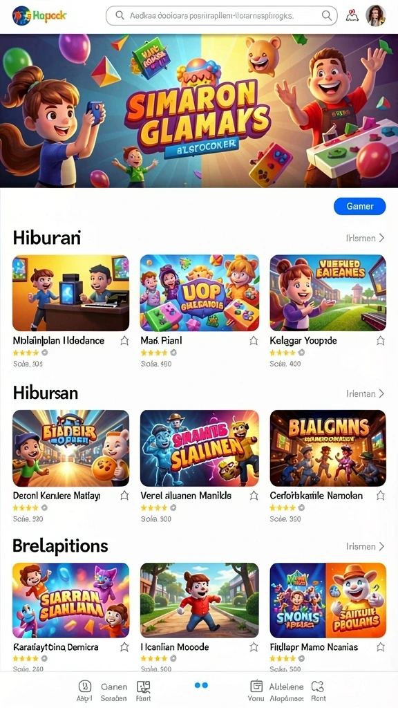 Tampilan utama DUBAITOTO yang menarik dan modern.