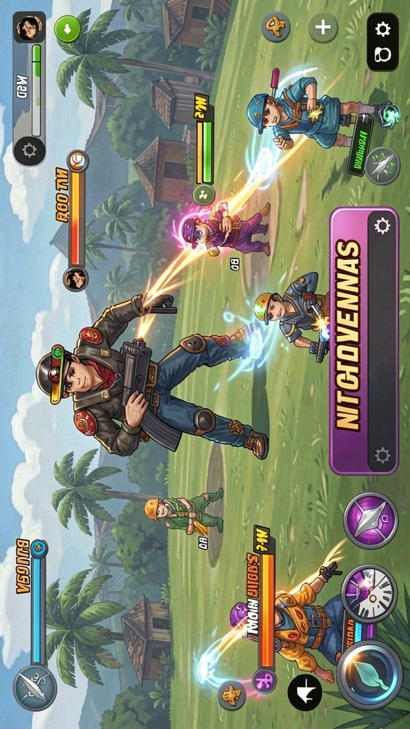 Screenshot menampilkan grafis berkualitas tinggi dari DY01.