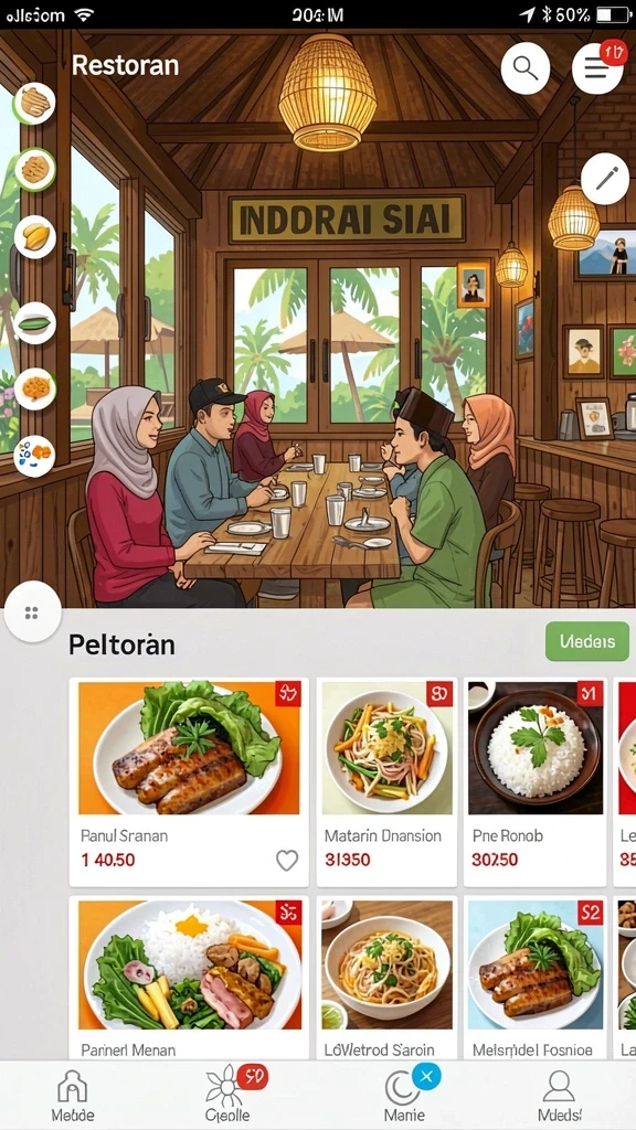 Tangkapan layar menampilkan karakter utama dalam misi pertarungan.