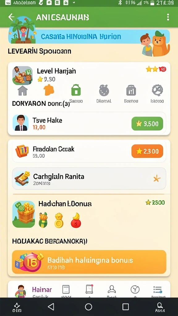Tampilan antarmuka yang ramah pengguna.