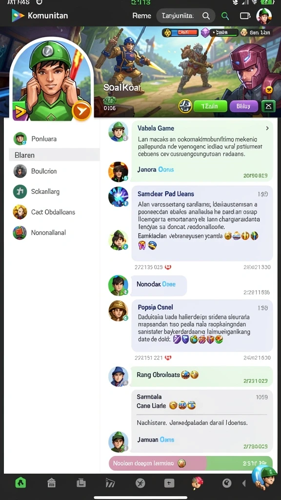 Pengguna dapat menikmati berbagai permainan slot yang seru.
