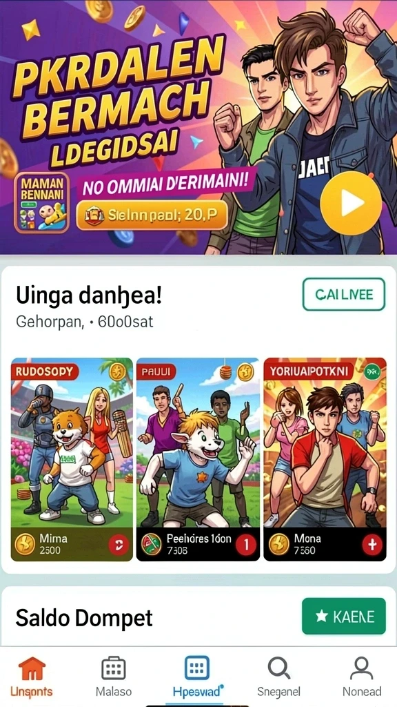 Fitur multiplayer yang memungkinkan kompetisi seru.
