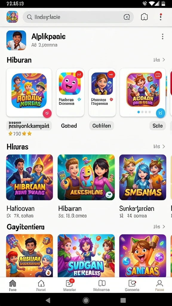 Salah satu permainan yang penuh tantangan dan seru.