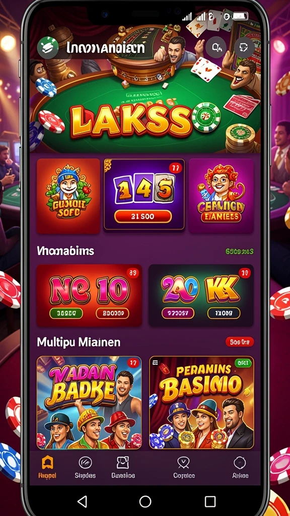Tampilan antarmuka user-friendly dan menarik.