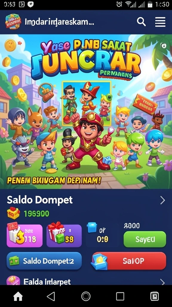 Kesempatan mendapatkan hadiah setiap hari.