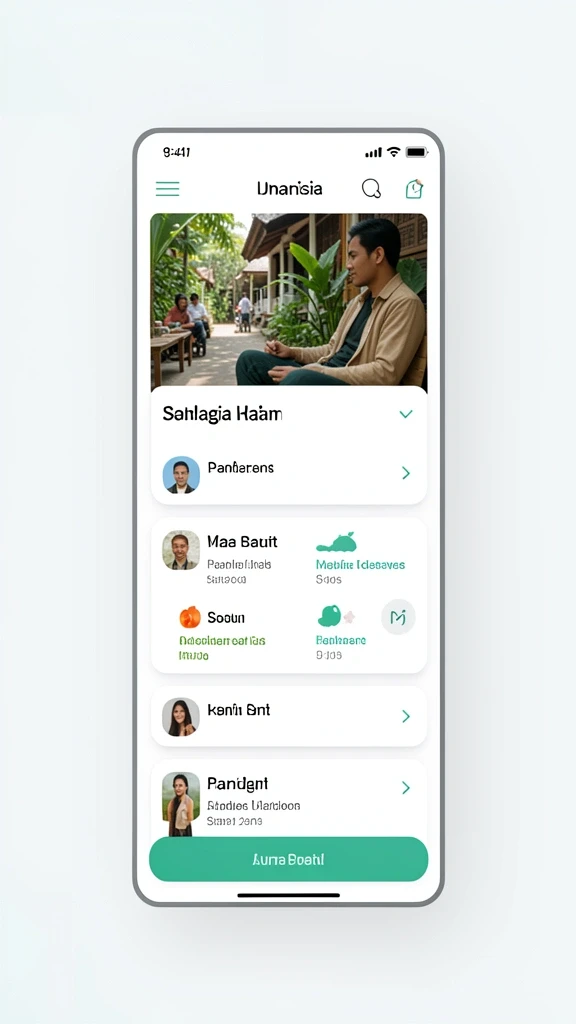Fitur sosial yang memungkinkan interaksi antar pengguna.