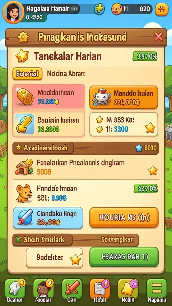 Level menantang yang siap menguji kemampuan pemain.