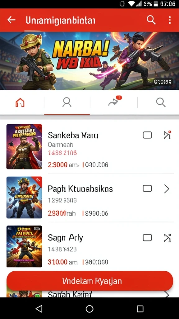 Bergabung dan bersaing dengan pemain lain secara online.