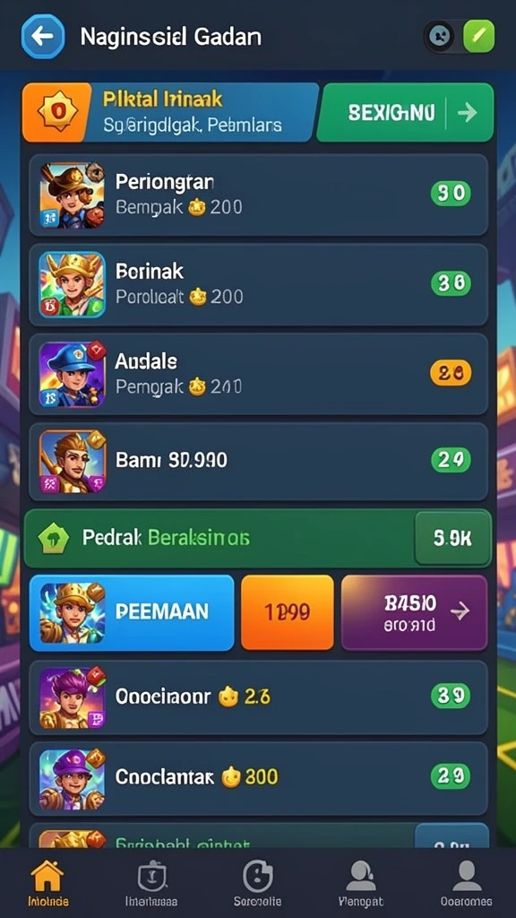 Screenshot menggambarkan fitur bonus yang menarik di PISANGBET.