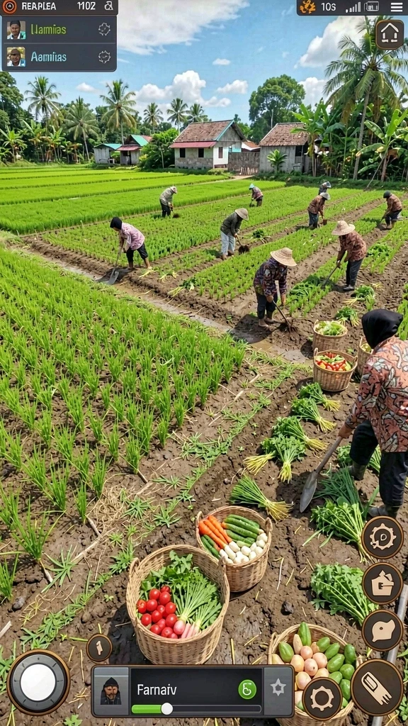 Berbagai karakter unik untuk dipilih dan dimainkan.