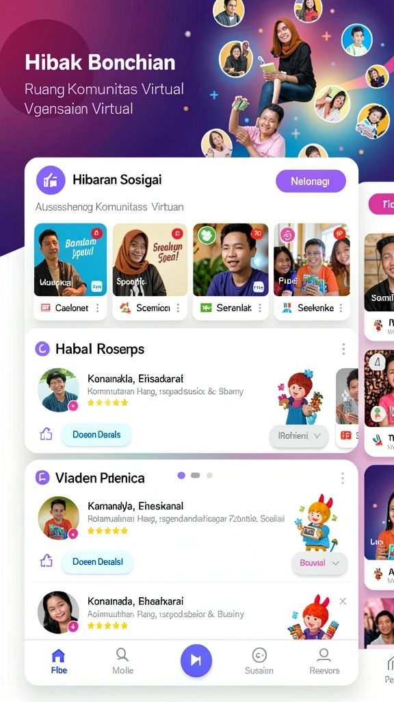 Komunitas aktif yang selalu berbagi tips dan trik.