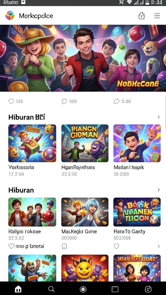 Fitur sosial yang memungkinkan interaksi dengan pemain lain.