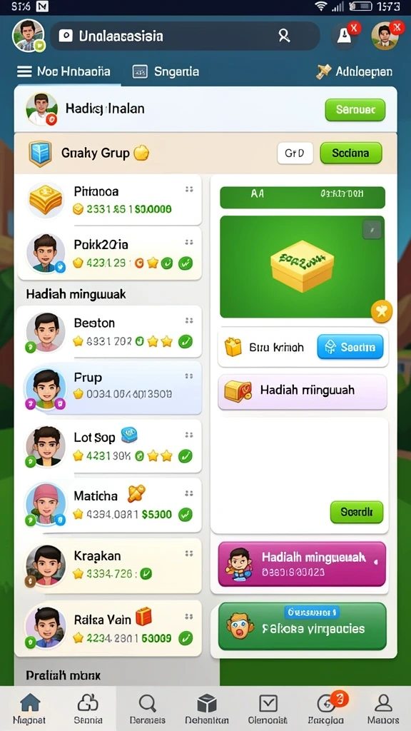 Fitur multiplayer yang mudah digunakan.