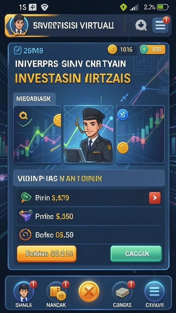 Level permainan penuh tantangan dan keseruan.