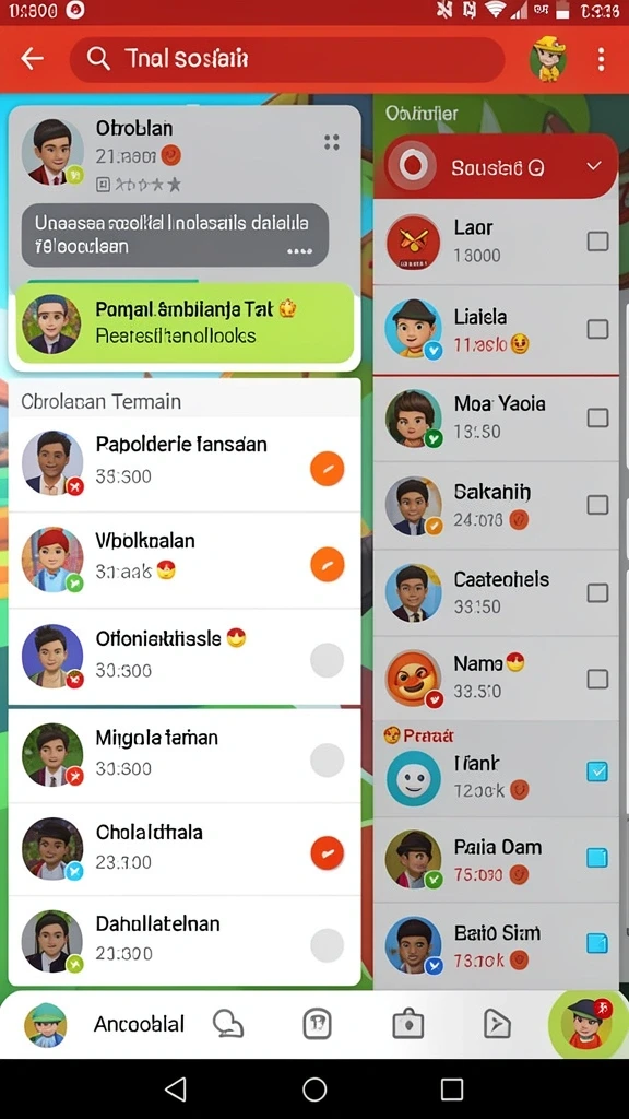 Mode multiplayer untuk bermain bersama teman.