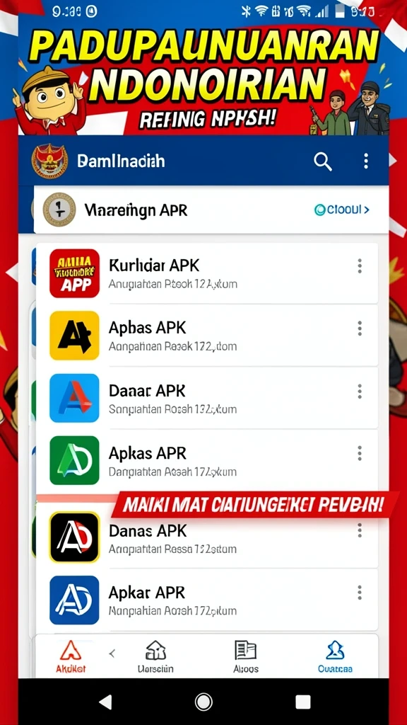 Tampilan awal yang menarik dan mudah dimengerti.