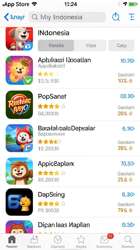 Berbagai pilihan permainan yang seru dan mengasyikkan.